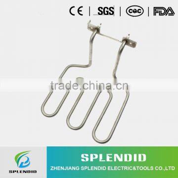 Stainless steel deep fryer heating element