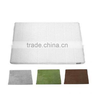 Latest customized slip resistant memory foam bath mat