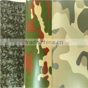 New Fashion Car Styling Removable Car Wrap Vinyl Film Camouflage Car