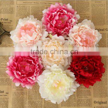 High Quality Artificial Flower Wedding Decorative Flowers Peony Silk Flower Single Artificial Peony