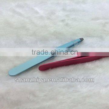 stainless steel tweezers eyebrow tweezers