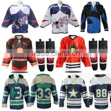 Goalie pads ice hockey sock,hockey jerseys made in china