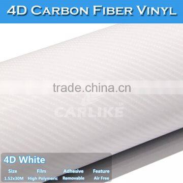 SINO CAR STICKER New 4D Carbon Fiber Vinyl Car Wrap PVC Film