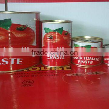 Tomato Paste 28/30 Factory supply tomato paste in can/tin