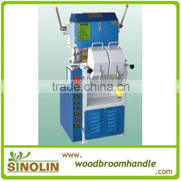 wood handle polishing machine for broom