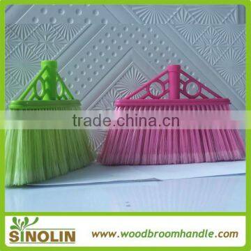 SINOLIN New Design Good Plastic Soft Fiber Broom Sweeper photo-2