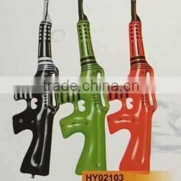 Inflatable PVC Rifle for advertising, Plastic Toy for Kids