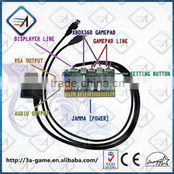 Arcade XBOX360 Joystick Timer Board For Coin Pusher Game Machine