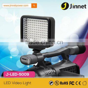 Professional led 5009 video light for sony camera with hot shoe converter