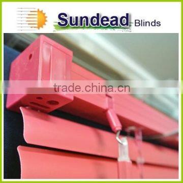 25 mm PVC venetain blinds hot sales bathroom blinds pvc vinyl blind 1'' mini blinds