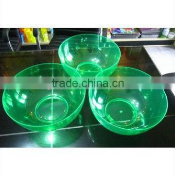 individual salad bowls/ps transparent plastic salad bowl salad bowl household