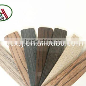 Bicolor pvc edging strip for kitchen cabinet