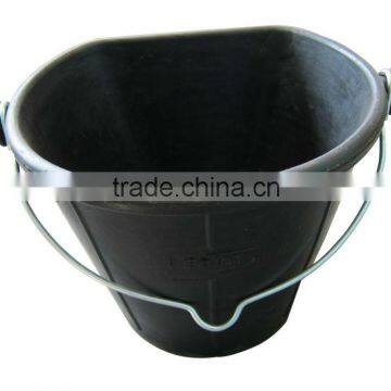 Tyre rubber flat-sided buckets 18L