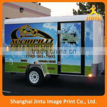 High quality vehicle wrap vinyl van advertising wrap