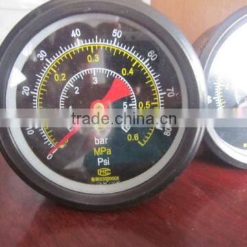 Air Filled Pressure Gauge,0-0.16MPa,made in China