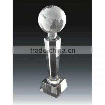 Prize Item k9 Crystal Gifts Bowling Trophy