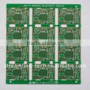 4 layer pcb board with semi-hole