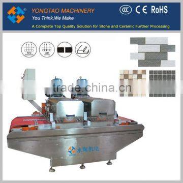 Full automatic high speed continuous marble mosaic cutting machine YT-2-800