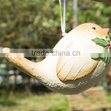 Custom High Quality Atificial Realistic Polyresin Birds Garden Decoration Crafts