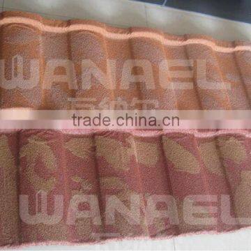 Roman T3 stone coated steel roof sheet,import building material from china