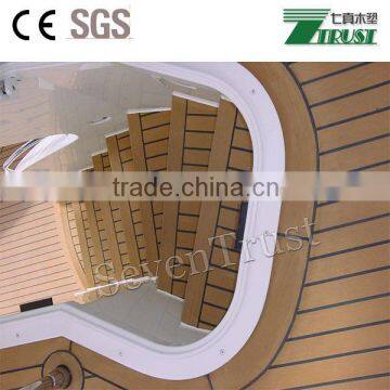 Waterproof boat and yacht synthetic teak decking