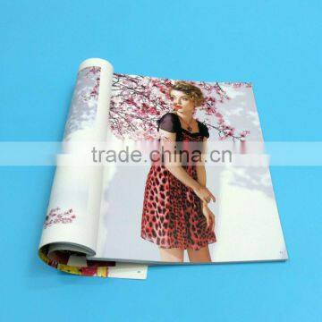 Glossy magazine printing/cloth magazine printing/A4 magazine printing/magazine perfect binding