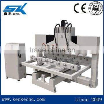 DSP control 4 axis cnc router machine gunstock carving machine SKR-2515-8