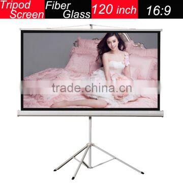 Tripod Stand 100 Inch fiber glass movie projectors and screens