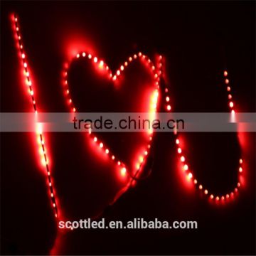 flexible S shape 48leds/m non-waterproof led strip S type 5050smd led strip bendable with CE ROHS                        
                                                                                Supplier's Choice