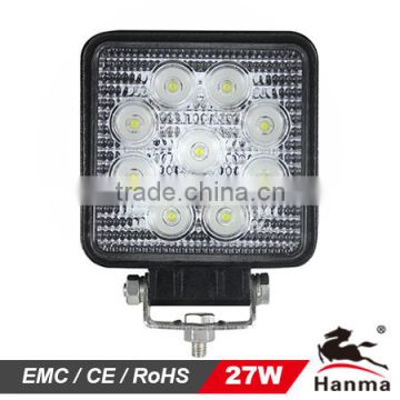 Construction machines LED work lamp 27W