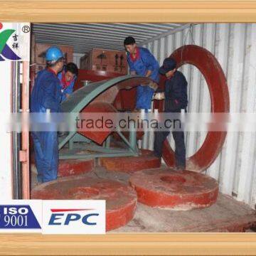 Large Treament Capacity Wet Pan Mill