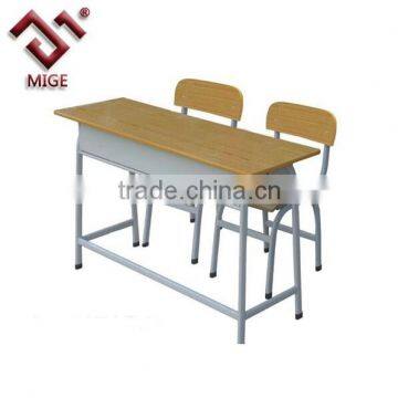 Double Seat Senior School Desk and Bench