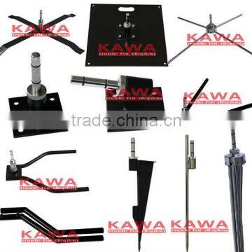 Different design advertising indoor outdoor flag pole bracket