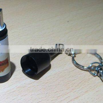 metal bottle shape usb flash 2.0 with sticker logo