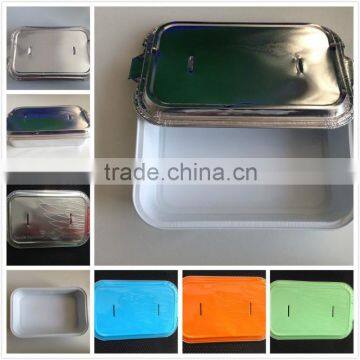 airline aluminum foil container with lid