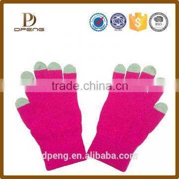 Wholesale Custom personalized cute design cheap winter warm Women's Gloves