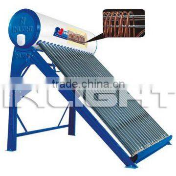 High Pressure Copper Coil Solar Water Geyser