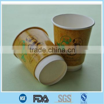 12 oz Disposable double wall hot paper cups