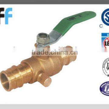 water brass ball valve