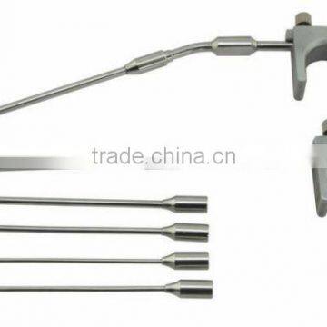 medical section tube/interchangeable suction set/ neurosurgery instrument