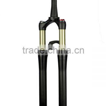 15*135mm 3K Matte Finish Full Carbon T700 Fiber Full Suspension 100mm Travel Fat Bike Full Suspension Front Forks