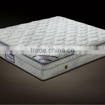 Pocket coil spring mattress with green tea memory foam in topper