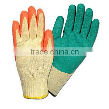 General purpose construction working gloves latex coated glove