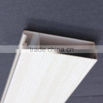 Good Hardness Wood Grain Suspended Metal Strip Ceiling Aluminum Square Tube Screen Ceiling Tiles photo-5