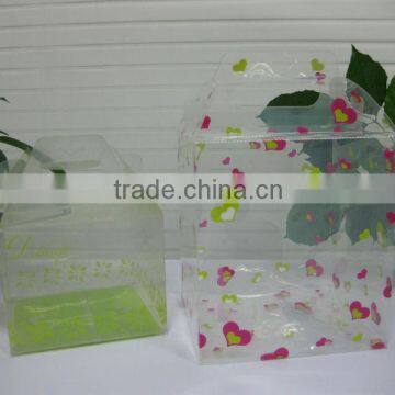 clear rectangle plastic box for toys packing