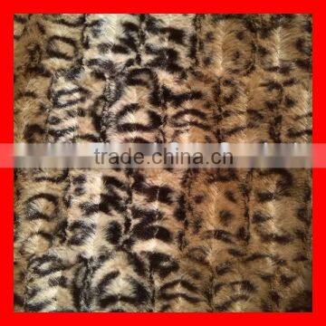 Printed And Embossed Bamboo PV Plush Fabric