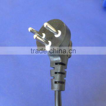 Customized ISRAEL SII approval ac power cord