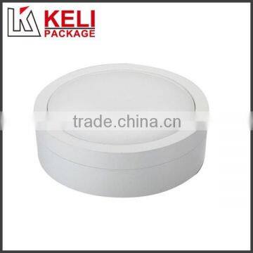 Eco-friendly round shape wooden jewelry gift box