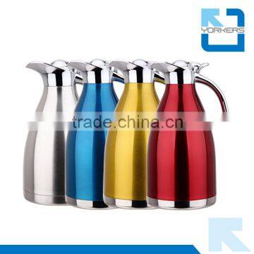 Hot Sale Double Wall 1.0L/1.5L/2.0L Stainless Steel Thermos Tea Coffee Pot photo-4