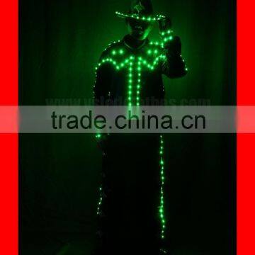 Programmed LED Dance Costumes for Knight photo-2